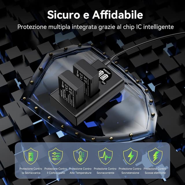 Thumbnail 6 de ENEGON EN-EL25 batteria ricaricabile 1600 mAh per Nikon