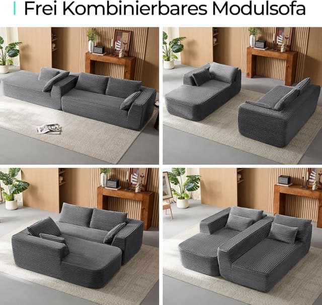 Thumbnail 6 de LINSY HOME Ecksofa 270 cm Schlafsofa