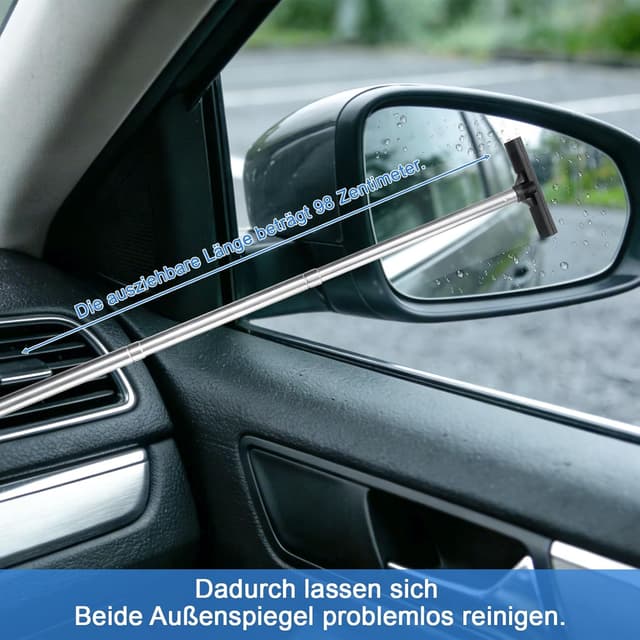 Thumbnail 2 de TAIANJI 2Pcs Car Mirror Squeegee Clear View
