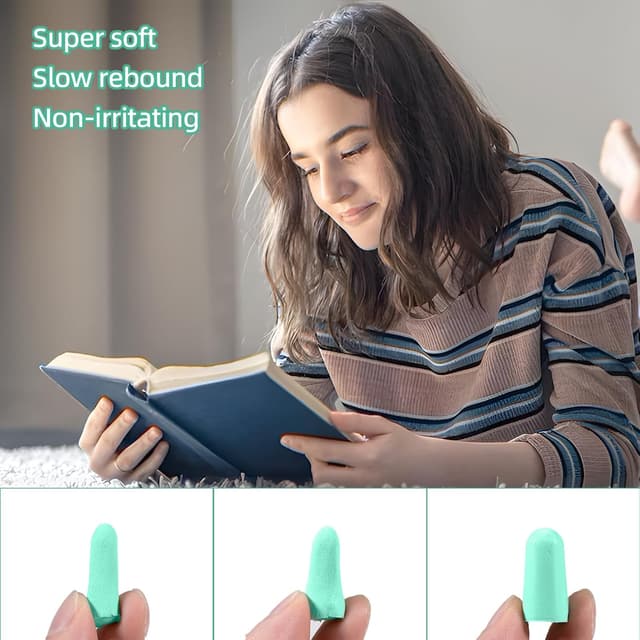 Detalle 1 de Tapones Dormir 60 pares 38 dB SNR