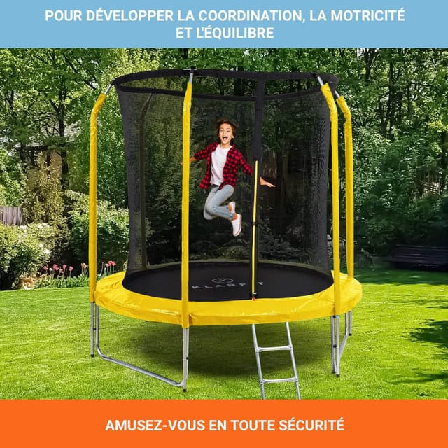 Detalle 2 de Klarfit Jumpstarter Trampoline Extérieur 250 cm