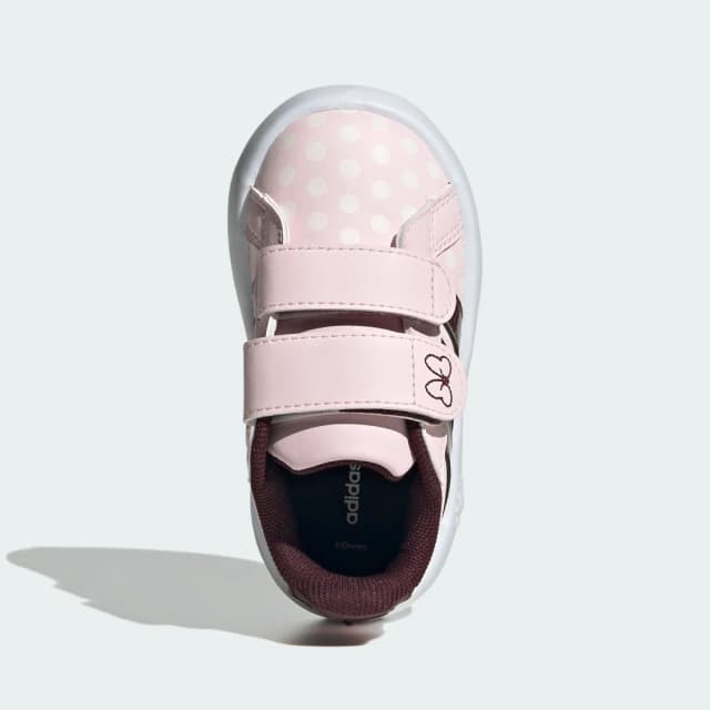 Detalle 2 de adidas Disney Minnie Mouse Grand Court: zapatilla rosa infantil de Minnie