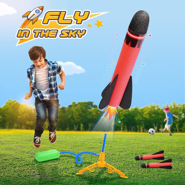 Thumbnail 1 de SAITCPRY Toy Rockets for Ages 3–9 🚀