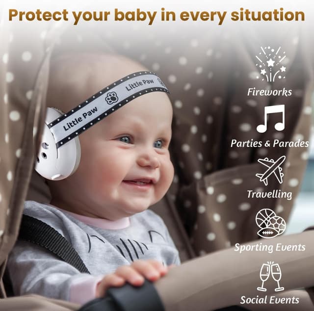 Thumbnail 6 de Dekukar 2-in-1 baby ear defenders, 26 dB