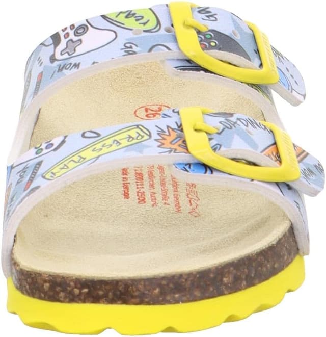 Detalle de Superfit FUSSBETTPANTOFFEL Sandale 1-800111 für Mädchen (WMS Weite M IV)