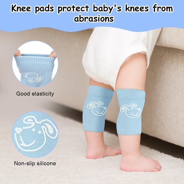 Detalle de Vicloon protezione testa bambino Drago Blu – morbida e regolabile per imparare a gattonare e camminare