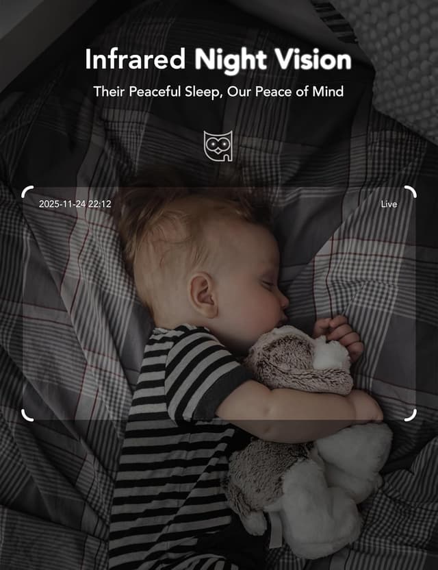 Thumbnail 3 de GNCC 2K 3MP Caméra Intérieure WiFi