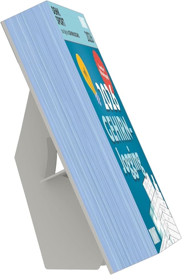 Detalle de DUMONT Gehirnjogging 2026 – Tagesabreißkalender 15 x 21 cm mit Rätseln (313 Seiten)