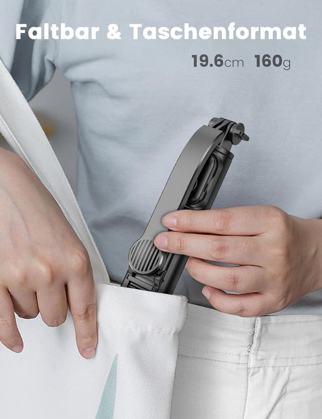 Thumbnail 6 de Selfie Stick 106 cm ausziehbar mit Fernbedienung đ€ł