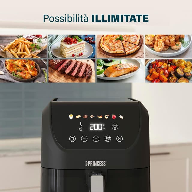 Detalle 1 de Princess Slim Airfryer 5,5 L 1500 W