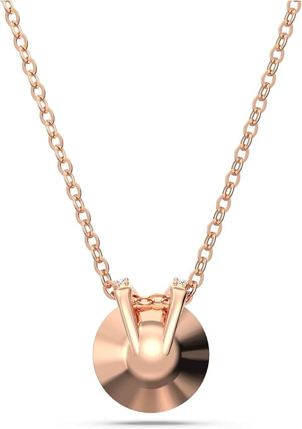 Thumbnail 3 de Swarovski Colgante Bella V rosa, talla redonda 💍