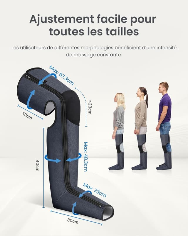 Thumbnail 3 de RENPHO Bottes Pressothérapie Jambes 360° 🦵