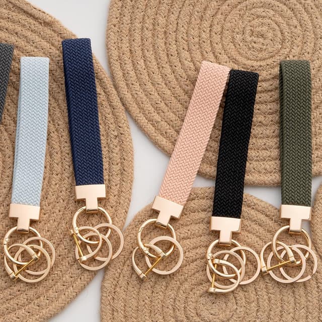 Thumbnail 2 de CHUQING Llavero elegante con cordón corto 17 cm