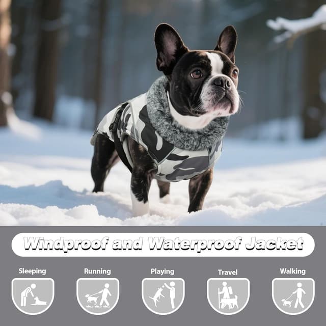 Thumbnail 4 de DENTRUN Extra Large Warm Dog Jacket for Great Dane