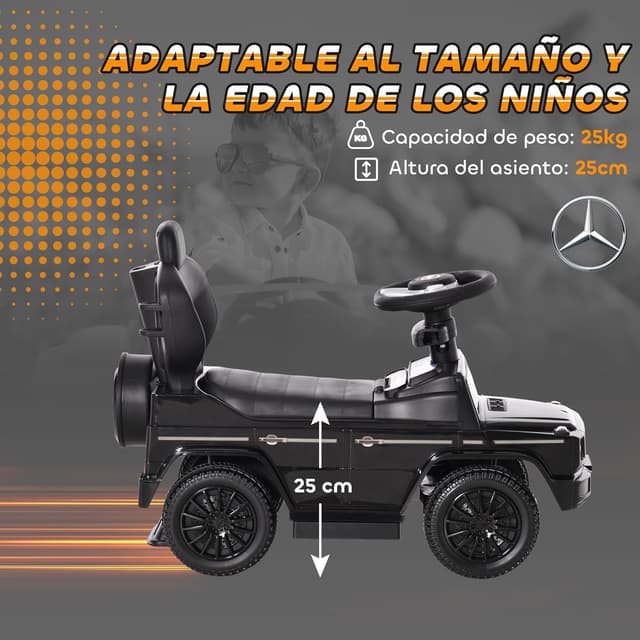 Thumbnail 5 de HOMCOM Mercedes G350 25 kg correpasillos