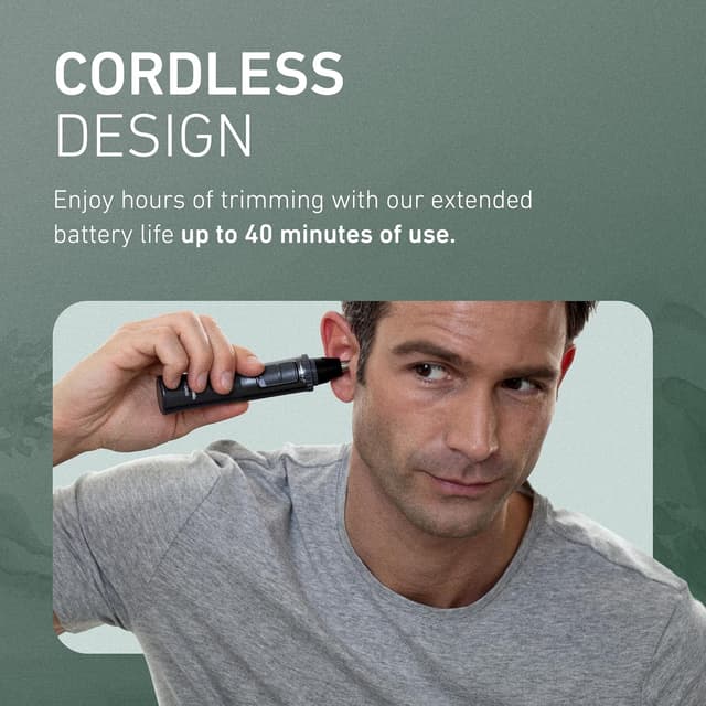 Thumbnail 4 de Panasonic ER-GN30-H Nose Trimmer 1 AA ✂