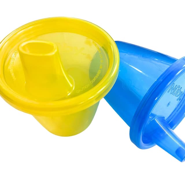 Detalle de Nuby Becher mit Deckel 6er Pack 210 ml