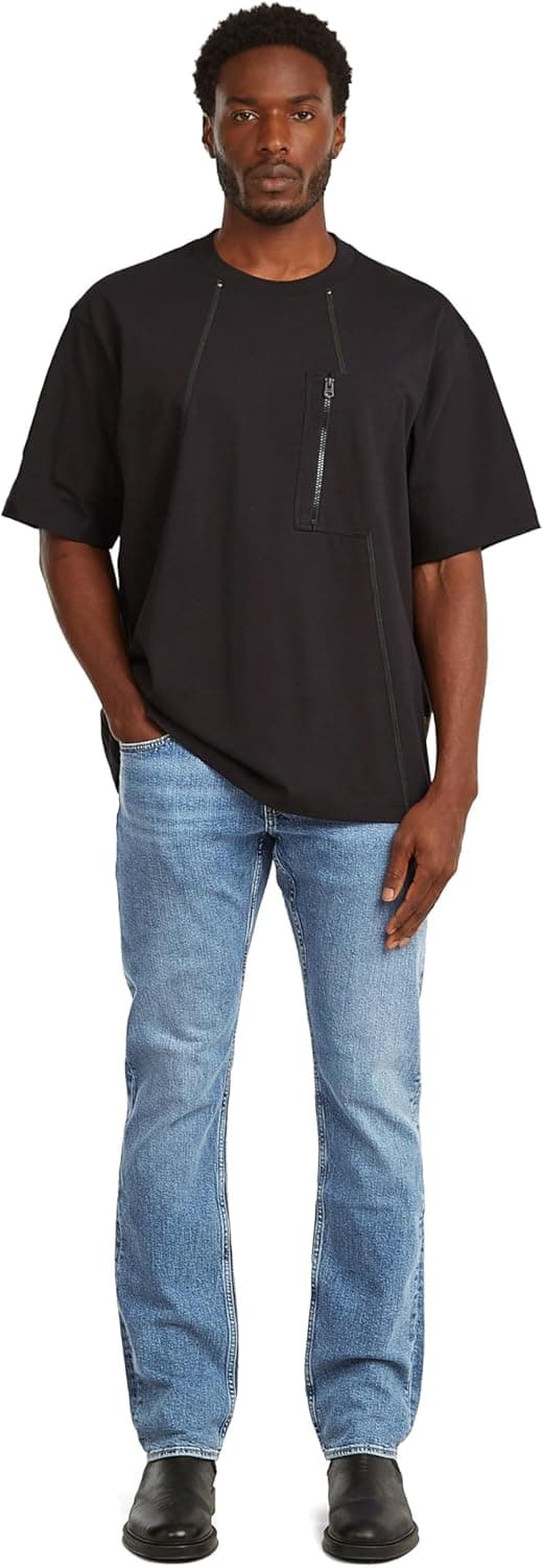 Detalle de G-STAR Men’s Mosa Straight Jeans