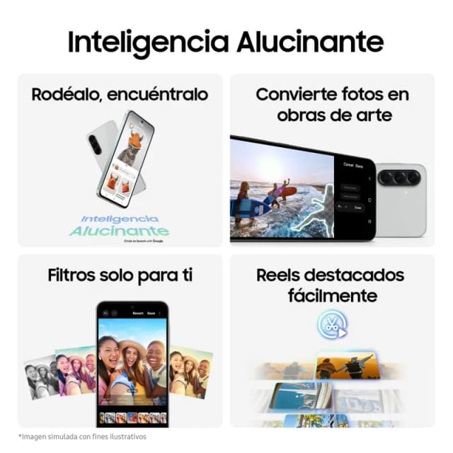 Thumbnail 2 de Samsung Galaxy A56 5G 8GB/128GB Smartphone 6,7" Super AMOLED