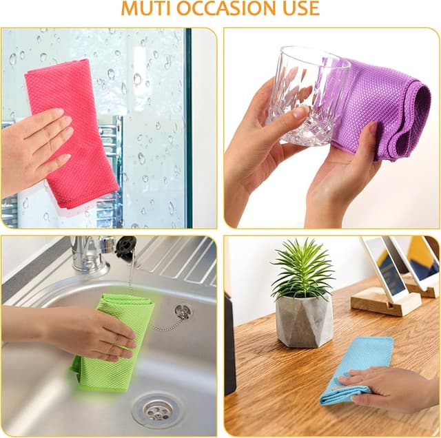 Detalle 1 de Mikrofaser Putztücher 10er Set 40x30 cm