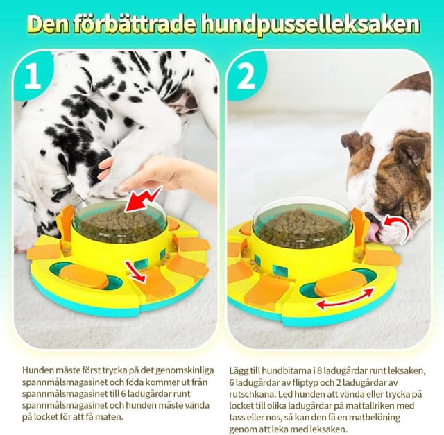 Detalle 2 de CAROZEN Hundespielzeug 6 Fächer