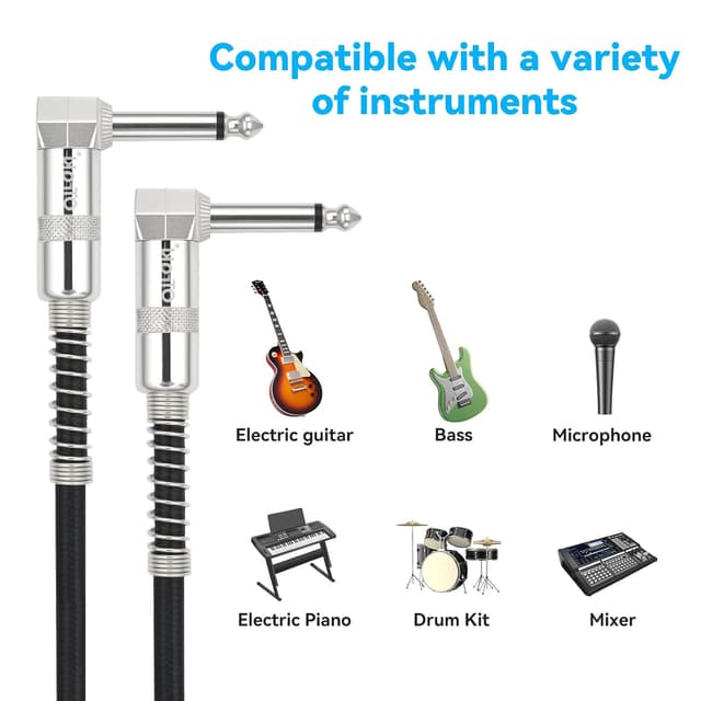 Detalle 2 de OTraki Cavo per Chitarra 1M Angolo Retto