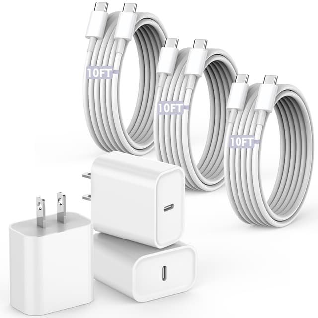 Detalle de 10FT Fast Charging Cable for iPhone