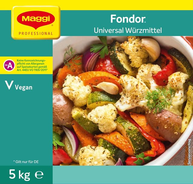 Thumbnail 6 de MAGGI Professional Fondor Universal-Würzmittel (vegan) – 1 x 5 kg Eimer