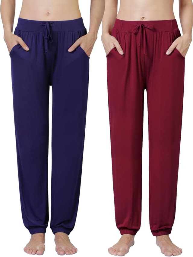 Detalle de Ymmchy 2-pack modal pyjama trousers