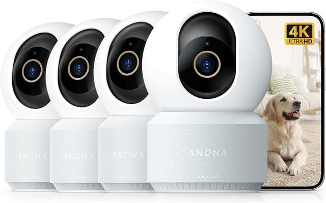 Detalle de Anona 4K UHD Indoor Camera 4 Pack