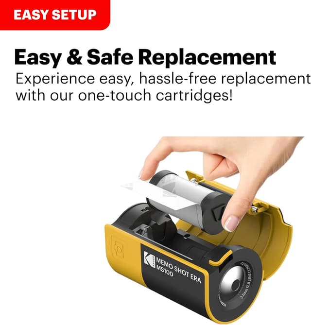 Thumbnail 4 de KODAK Memo Shot ERA kids instant camera with 1 roll