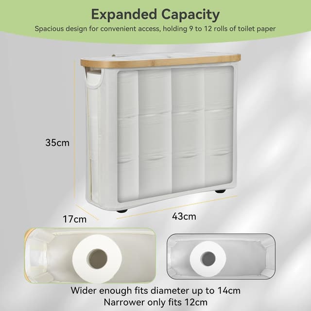 Thumbnail 2 de Cozary Cesta papel higiénico 25L