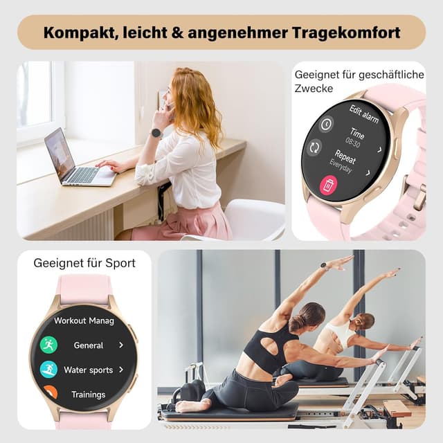 Thumbnail 6 de QIPOPC Smart Watch with Alexa, 1.32-inch