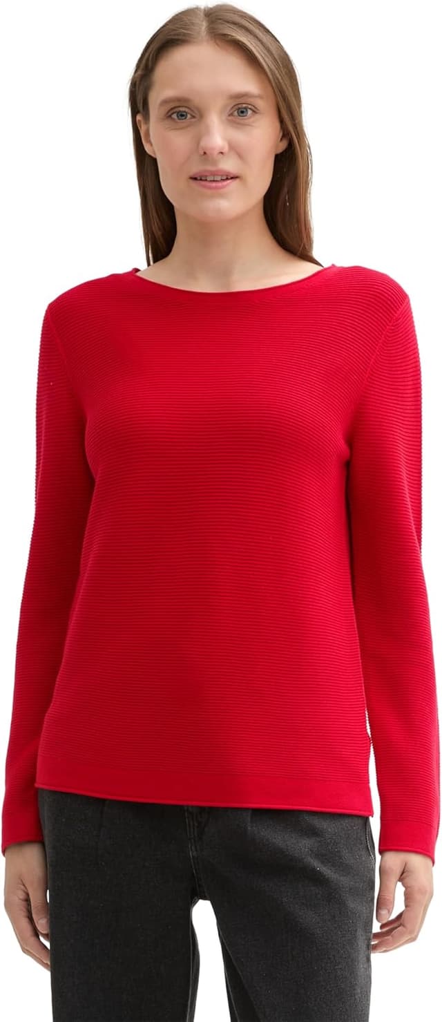 Detalle 2 de TOM TAILOR 1016503 Signature blazer in cotone biologico da donna (confezione da 1)