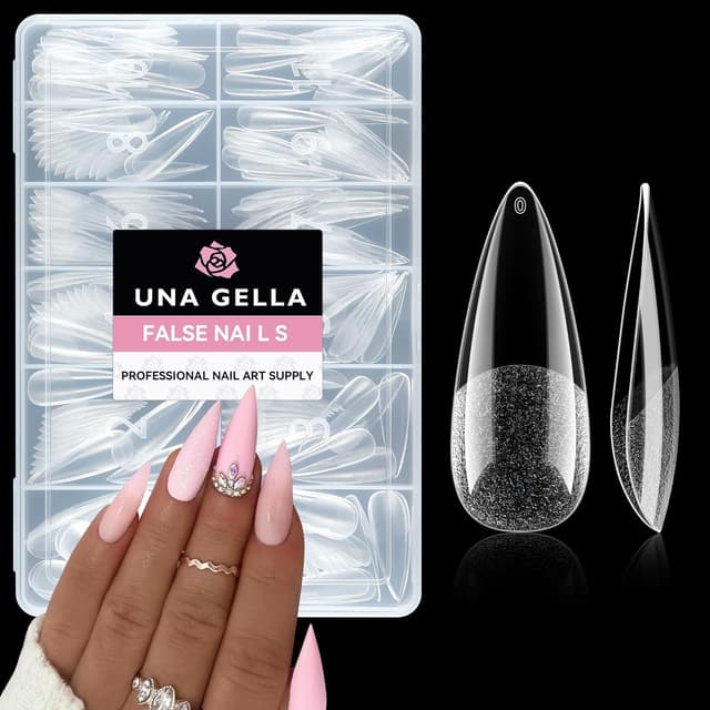 Detalle de UNA GELLA Stiletto Nail Tips 216 Stück