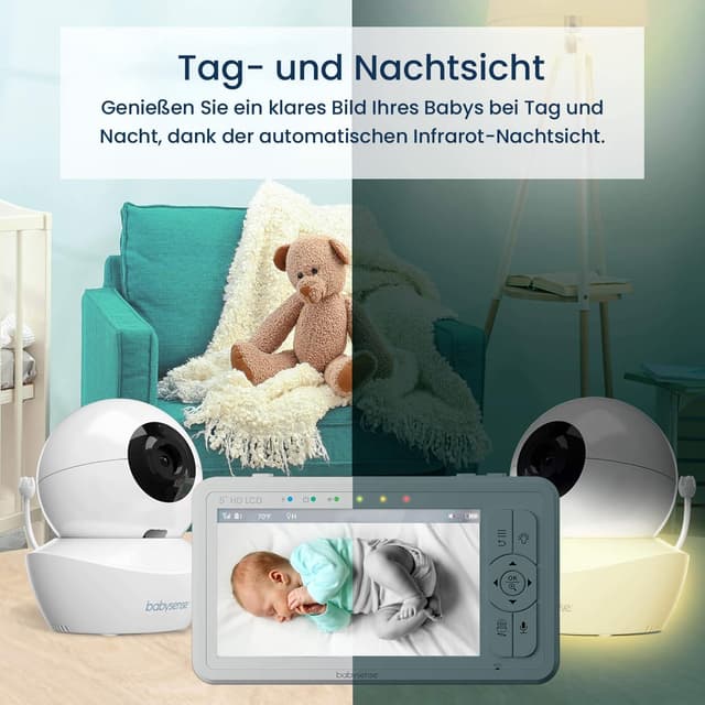 Thumbnail 4 de True Sleep HD Video-Babyphone 5-Zoll