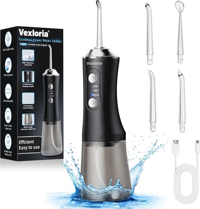 Imagen de Vexloria Irrigador bucal Water Flosser QH1 en OfertitasTOP