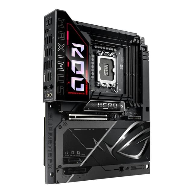 Detalle de ASUS ROG Maximus Z890 Hero BTF placa base LGA 1851 DDR5
