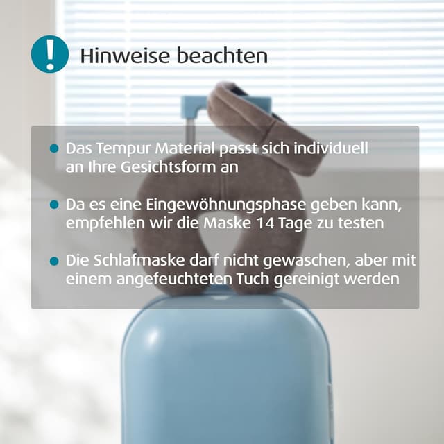 Thumbnail 5 de TEMPUR Schlafmaske blickdicht 😴