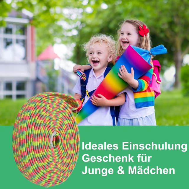 Detalle de Gummitwist Kinder Set 4 m für Hüpfer