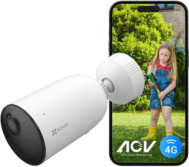 Detalle de EZVIZ CB3 4G Caméra 2K batterie 5200mAh