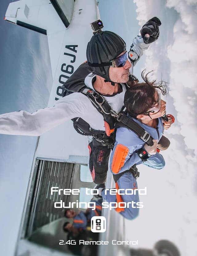 Thumbnail 1 de Apexcam M80Air 64GB Action Cam 4K60FPS