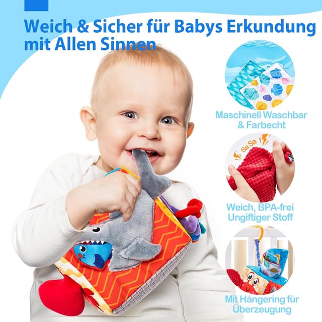 Thumbnail 5 de hahaland Baby Spielzeug Tissue Box 6 Monate