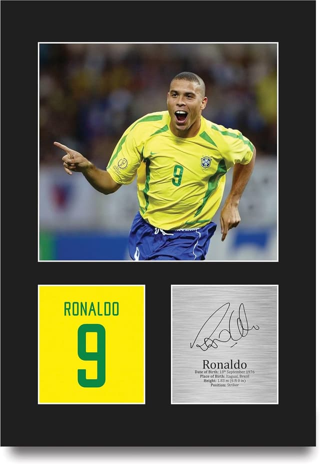 Thumbnail 6 de HWC Trading Ronaldo A4 Signed Print