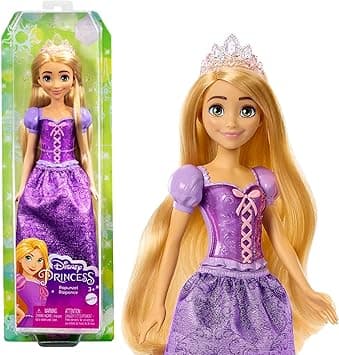 Detalle de Mattel Disney Princess Rapunzel 🌟 Muñeca de Enredados +3 años