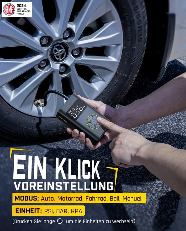 Thumbnail 4 de Fanttik X9 Pro elektronische Luftpumpe 10,3 BAR