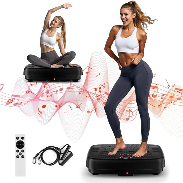 Imagen de MOSUNY Vibrationsplatte 450 LBS für Home Fitness en OfertitasTOP
