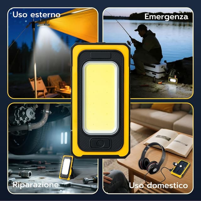 Thumbnail 6 de Wigearss Torcia LED 1500 lumen