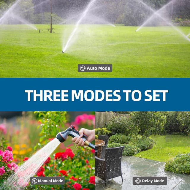 Thumbnail 6 de TiFFCOFiO Outdoor Sprinkler Timer 2-Outlets