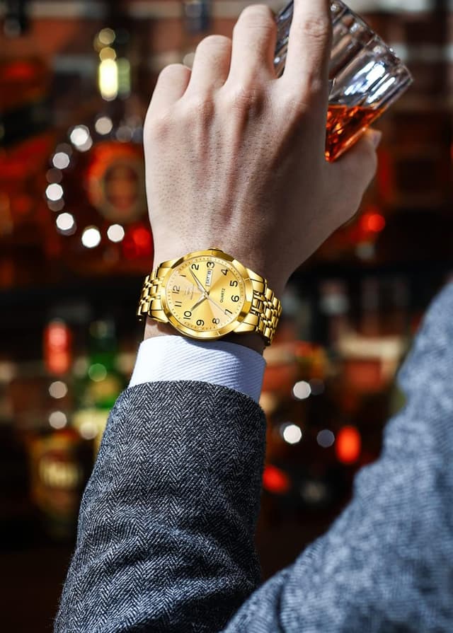 Detalle 1 de OLEVS Business-Uhr mit 30 m Wasserdichte